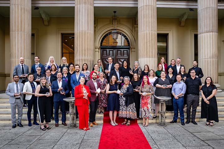 UQ teaching award winners November 2024