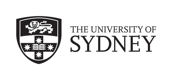 Black and white logo of the University of Sydney