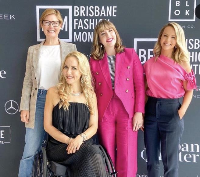 MBA alumnus Jessie Sadler at Brisbane Fashion Month