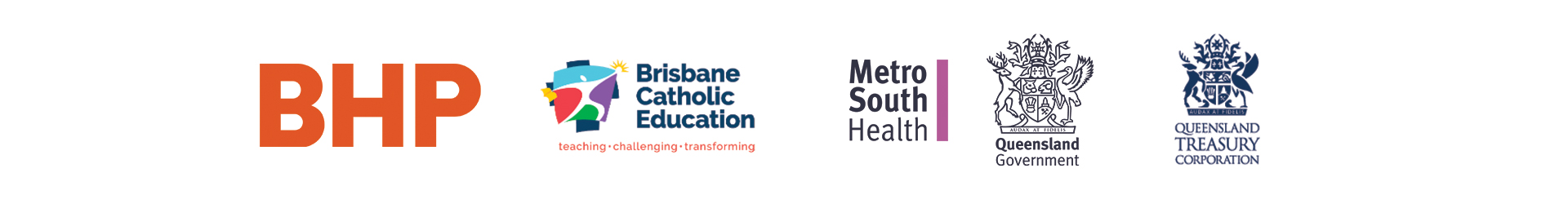 Recent bespoke clients - BHP, Brisbane Catholic Education, Metro South Health, Queensland Treasury Corporation