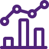 Growth graph icon