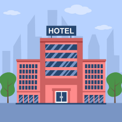 Hotel vector