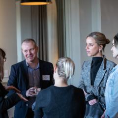 Future of Health breakfast networking 